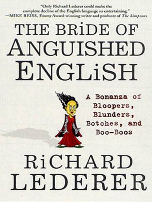 cover image of The Bride of Anguished English